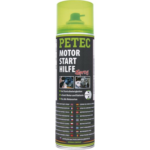 Petec 70450 Motorstarthilfe Spray 500 ml