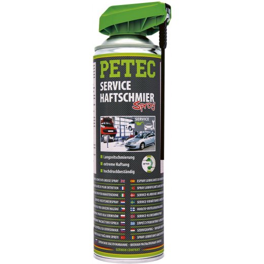 Petec 71550 Service-Haftschmierspray 500 ml