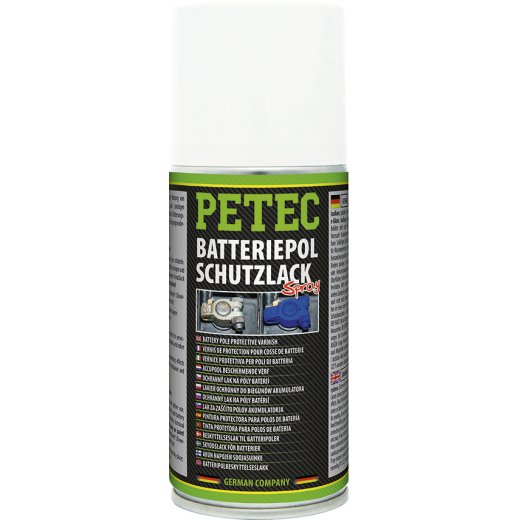 Petec 72650 Batteriepol-Schutzlack Spray blau 150 ml