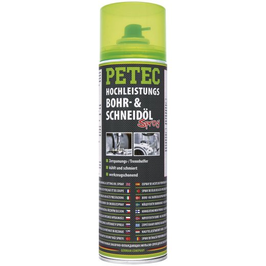 Petec 73050 Hochleistungs Bohr- & Schneid&ouml;l Spray 500 ml