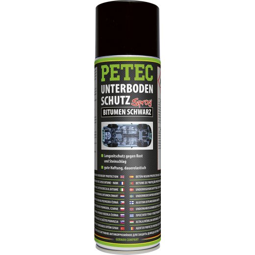 Petec 73150 Unterbodenschutz Bitumen Spray 500 ml