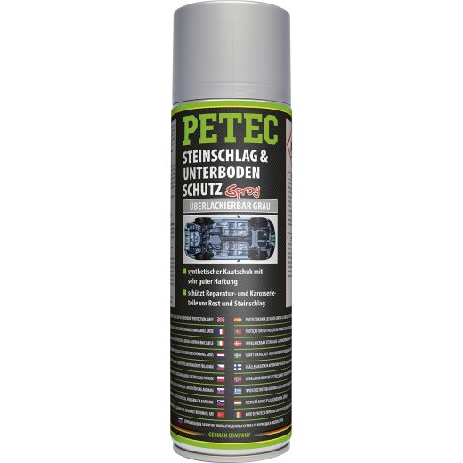 Petec 73350 Steinschlag- & Unterbodenschutz grau 500 ml