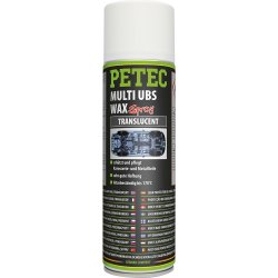 Petec 73450 Multi UBS Wax translucent Spray 500 ml