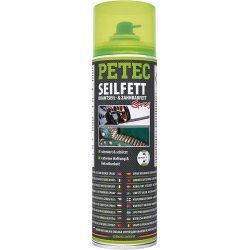 Petec 71650 Seilfett, Drahtseil- & Zahnradfett Spray...