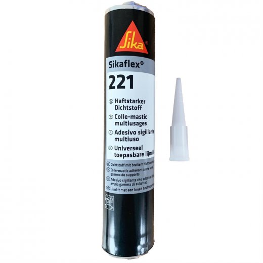 Sikaflex 221 stahlgrau 300ml
