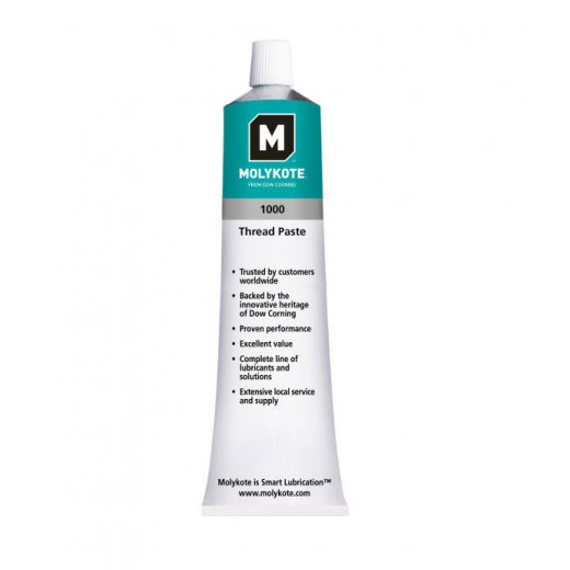 Molykote 1000, Festschmierstoffpaste f. Metallschraubverbindungen bis 650&deg;C 100g