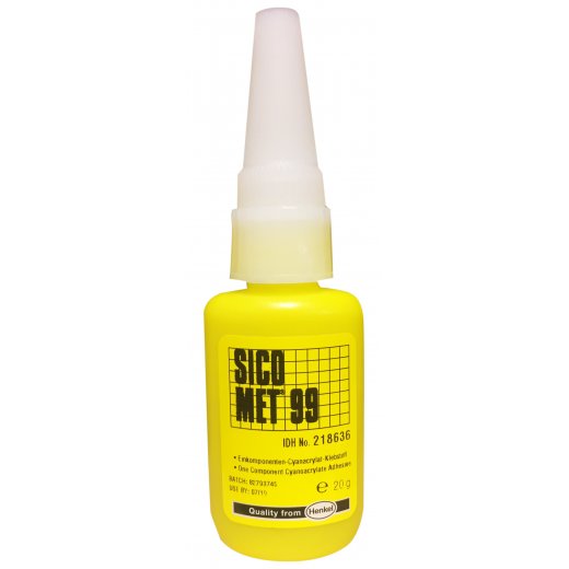 Sicomet 99 Sofortklebstoff 20g IDH 218636 MHD 07-2023 abgelaufen