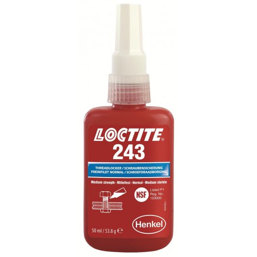 Loctite 243 50ml Schraubensicherung Mittelfest IDH 1335884