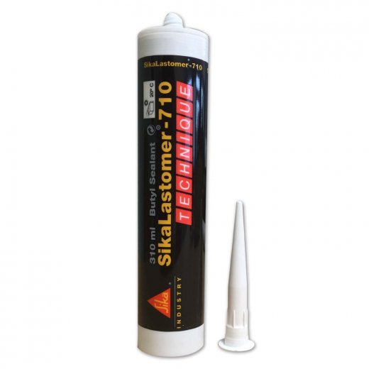 Sika Lastomer 710 schwarz 310ml Dichtstoff auf Butylbasis