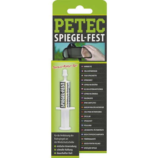 Petec 93800 Spiegel-Fest Klebe-Set SB-Karte