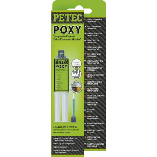 Petec 98425 POXY 24 ml Doppelspritze SB-Karte
