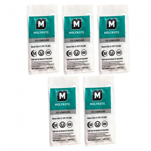 Molykote 111 5er Set Schmier- und Dichtungsfett f&uuml;r Ventile 6g