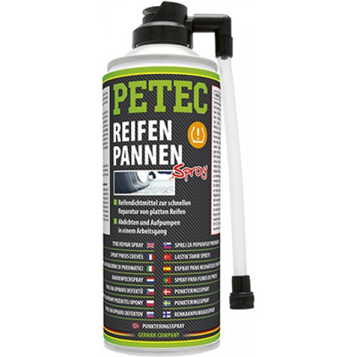 Petec 70580 Reifenpannenspray PKW 400 ml