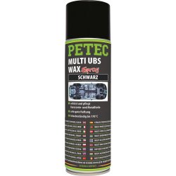 Petec 73460 Multi UBS Wax schwarz Spray 500 ml