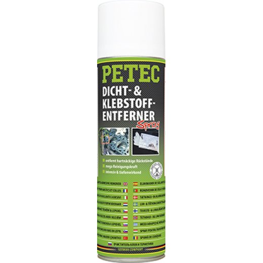Petec 82150 Dicht- & Klebstoffentferner Spray 500 ml