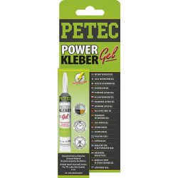 Petec 93720 POWER KLEBER GEL 20 g Tube SB-Karte