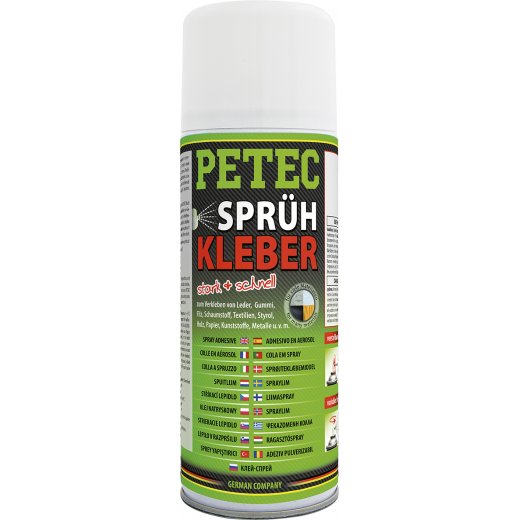 Petec 94340 Spr&uuml;hkleber 400 ml Spray