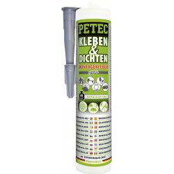 Petec 94629 Kleben & Dichten Montagekleber grau 290 ml