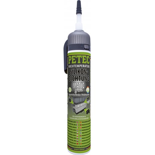 Petec 97620 HochtemperaturSilikondichtung MATIC grau 200ml