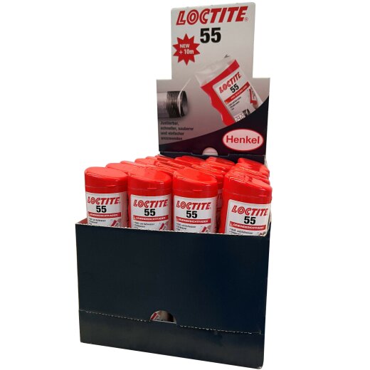 Loctite 55 - 48Stck -  Gewindedichtfaden 160m